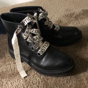 Zara combat boots